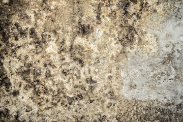 texture of old antique wall, destroyed layer of concrete wall plaster, dark grunge abstract background