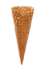 Empty ice cream cornet