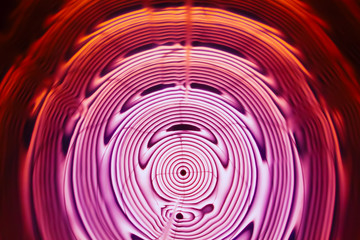 Sound waves in the dark in full color