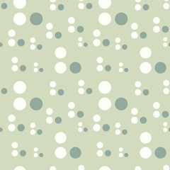 Abstract circle drop seamless pattern