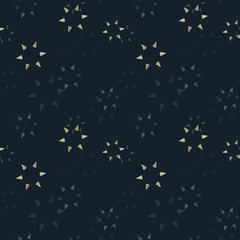 Subtle stars fading seamless pattern