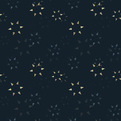 Subtle stars fading seamless pattern