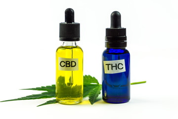 Medicinal cannabis with THC and CBD extracts