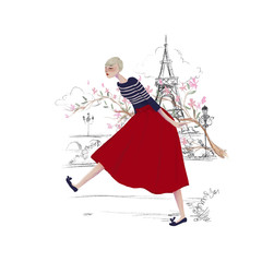 Girl in Paris