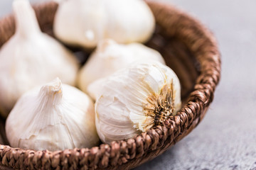 Organic garlic