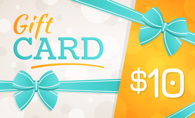 Gift Card, gift voucher - 10 dollars