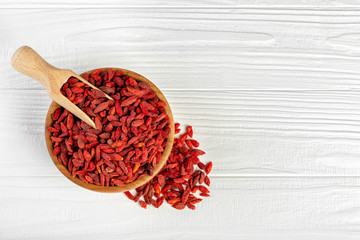 goji berries in bowl