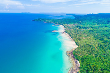 Fototapeta na wymiar Amazing sea beach turquoise water nature landscape