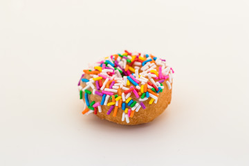 donuts isolated on white background
