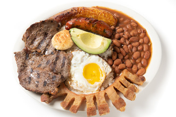 Colombian Bandeja Paisa 