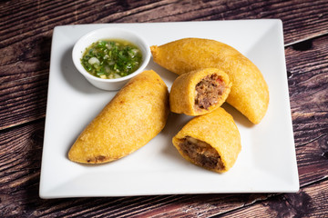 Colombian empanadas (meat pies)