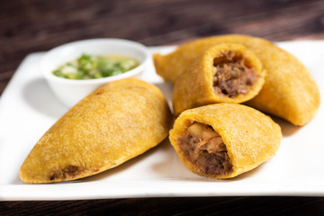 Colombian empanadas (meat pies)