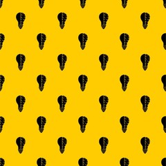 Brain lamp pattern seamless vector repeat geometric yellow for any design