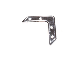 metal mounting bracket isolated on white background