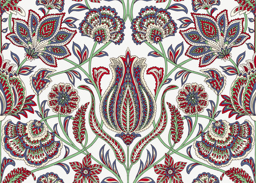 Seamless Pattern : Paisley Style