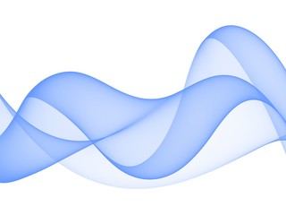 Abstract background, blue waved lines for brochure, website, flyer design 