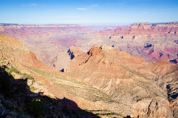 Grand Canyon National Park in Arizona, view from south rim, USA