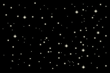 abstract background with stars