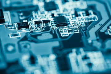 Abstract,close up of Mainboard Electronic computer background. (logic board,cpu motherboard,Main...