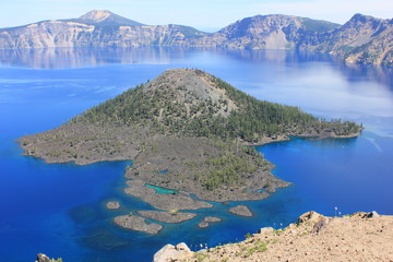 Obraz premium Crater Lake Oregon