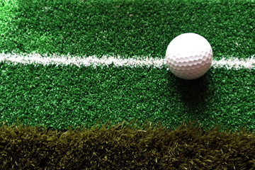 ゴルフの練習のイメージ