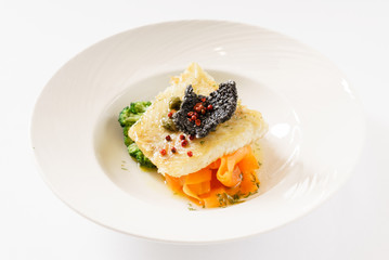 fish with vegetables