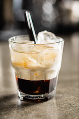cocktail in the bar