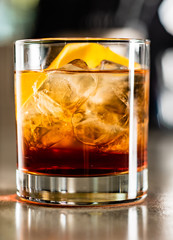 cocktail in the bar