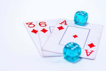 A losing and winning money gambling