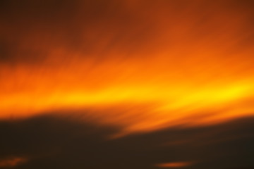 Fototapeta premium sunset in the sky