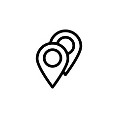 Location, placeholders, vector icon. Can be used for web and mobile. Navigation and map vector icon
