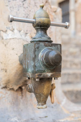 old water fountain