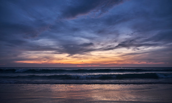 sunset on the ocean without sun © Eduard Vladimirovich