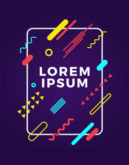 Cover modern abstract design template.