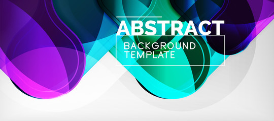 Techno lines, hi-tech futuristic abstract background template with arrow shapes