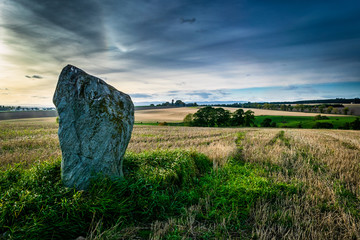 Scone standing stone. Scotland