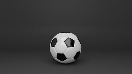 Fototapeta na wymiar Soccer Ball 3D Rendering