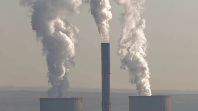 Power Plant Smoke