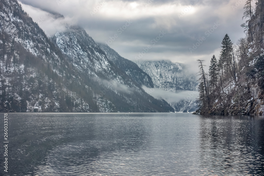 Canvas Prints Koenigssee in Bavaria