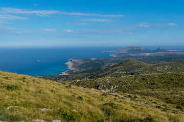 Fototapeta premium Vistas desde la cumbre del mar