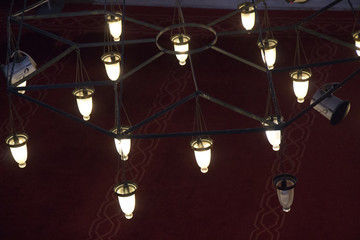 Ottoman style ceiling lamps for decoration