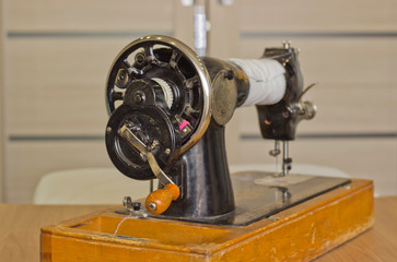 old sewing machine