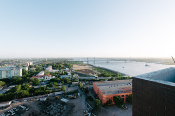 Obraz premium The foundation of a new high-rise building
