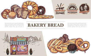 Sketch Baking Products Concept