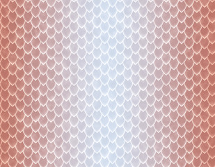 Pink and white gradient snake skin pattern, sharp scale