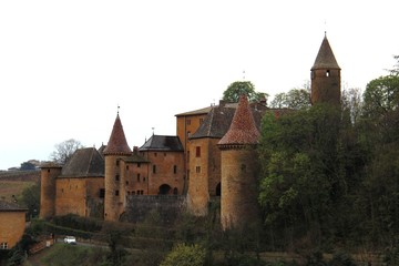 Fototapeta na wymiar Château de Jarnioux