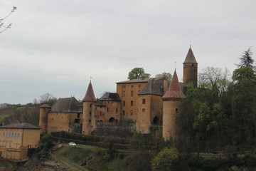 Fototapeta na wymiar Château de Jarnioux