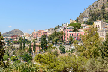 Fototapeta premium View of Taormina, Sicily