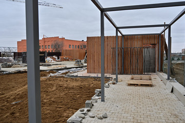 New multi-storey building under construction