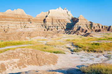 Fototapeta na wymiar Badlands National Park in South Dakota, USA